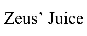 ZEUS' JUICE