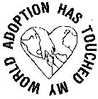 ADOPTION HAS TOUCHED MY WORLD