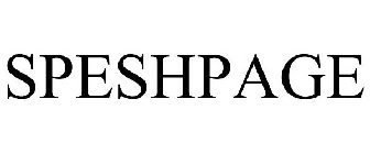 SPESHPAGE