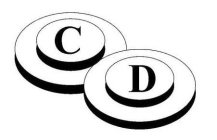 C D
