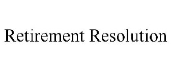 RETIREMENT RESOLUTION
