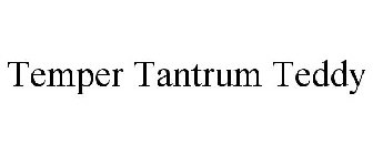 TEMPER TANTRUM TEDDY