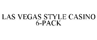 LAS VEGAS STYLE CASINO 6-PACK