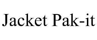 JACKET PAK-IT
