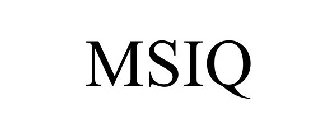 MSIQ