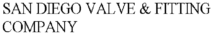 SAN DIEGO VALVE & FITTING COMPANY