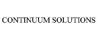 CONTINUUM SOLUTIONS