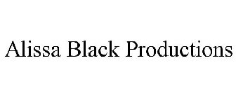 ALISSA BLACK PRODUCTIONS