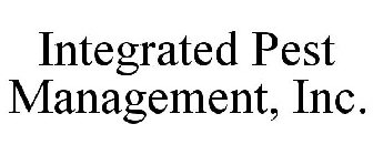 INTEGRATED PEST MANAGEMENT, INC.