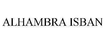 ALHAMBRA ISBAN