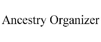 ANCESTRY ORGANIZER