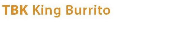 TBK KING BURRITO