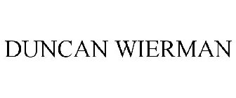 DUNCAN WIERMAN
