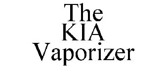 THE KIA VAPORIZER