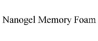 NANOGEL MEMORY FOAM