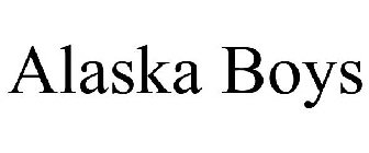ALASKA BOYS