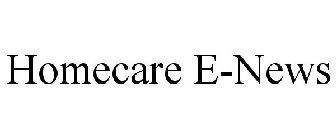 HOMECARE E-NEWS