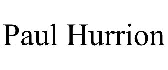 PAUL HURRION