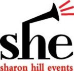 SHE SHARON HILL EVENTS