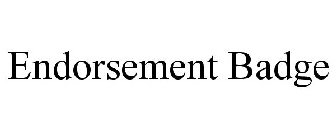 ENDORSEMENT BADGE
