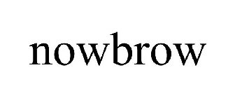 NOWBROW