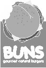 BUNS GOURMET NATURAL BURGERS