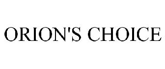 ORION'S CHOICE