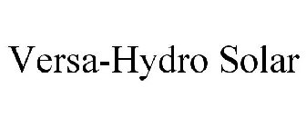 VERSA-HYDRO SOLAR