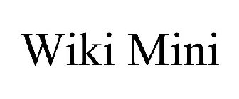 WIKI MINI