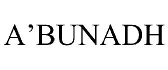 A'BUNADH