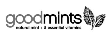 GOODMINTS NATURAL MINT + 5 ESSENTIAL VITAMINS ABCDE