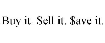 BUY IT. SELL IT. $AVE IT.