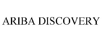 ARIBA DISCOVERY