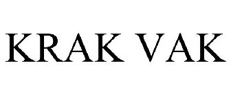 KRAK VAK