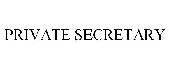 PRIVATE SECRETARY