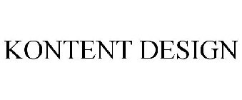 KONTENT DESIGN