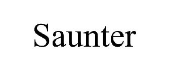SAUNTER