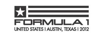 FORMULA 1 UNITED STATES AUSTIN, TEXAS 2012