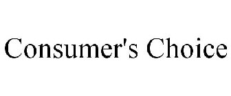 CONSUMER'S CHOICE