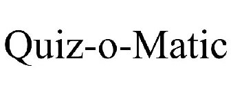 QUIZ-O-MATIC
