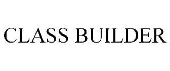 CLASS BUILDER