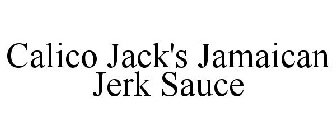 CALICO JACK'S JAMAICAN JERK SAUCE