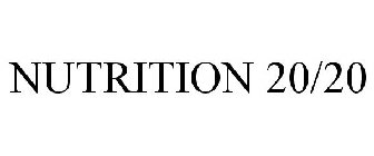 NUTRITION 20 20