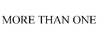 MORETHANONE