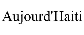 AUJOURD'HAITI
