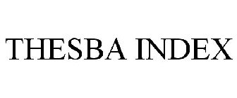 THESBA INDEX