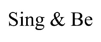 SING & BE