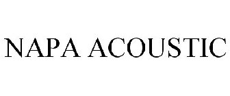 NAPA ACOUSTIC