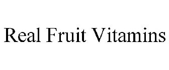REAL FRUIT VITAMINS