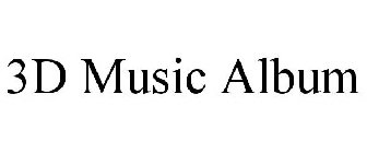 3D MUSIC ALBUM
